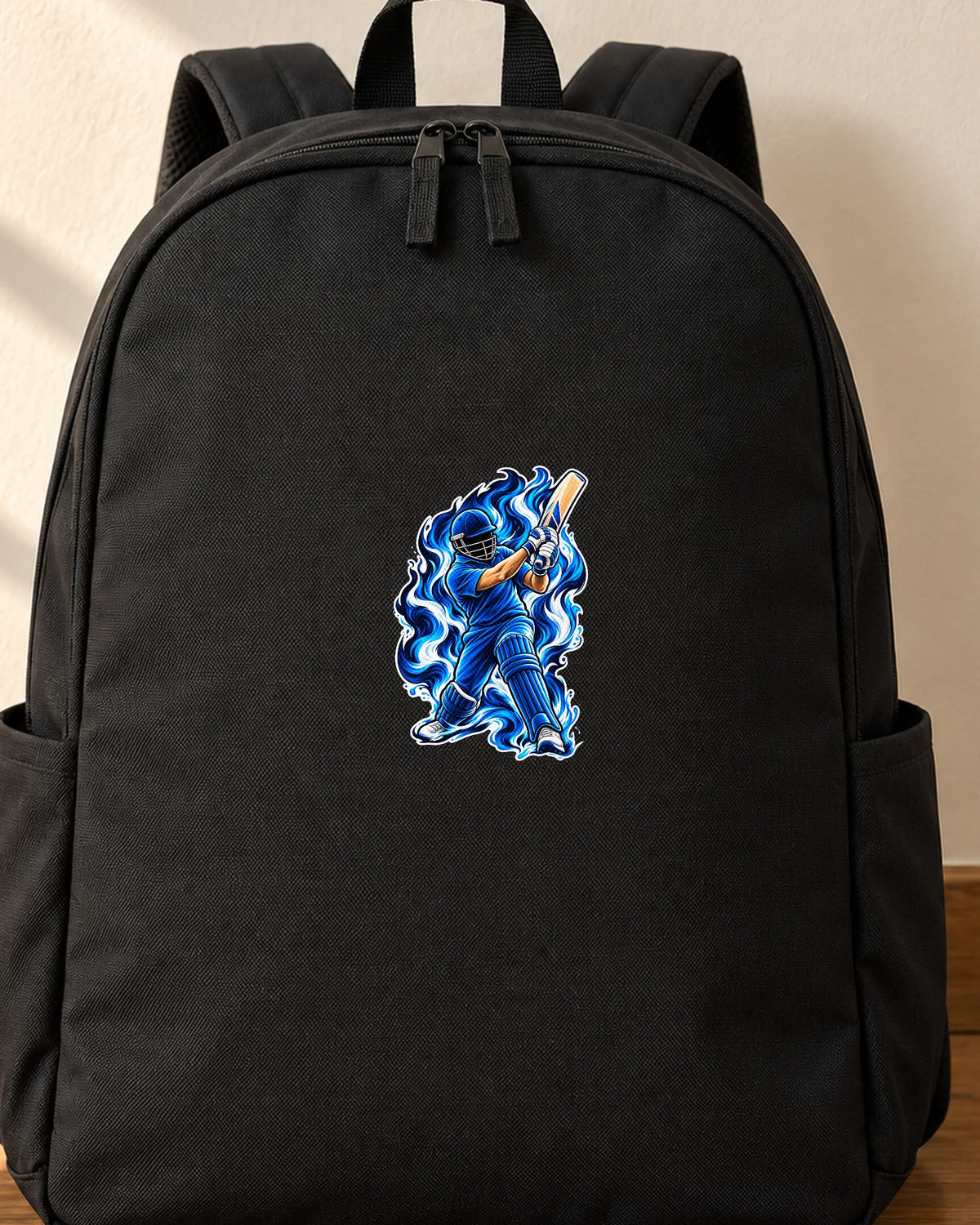 Neeli Lehar iron-on patch on clothes