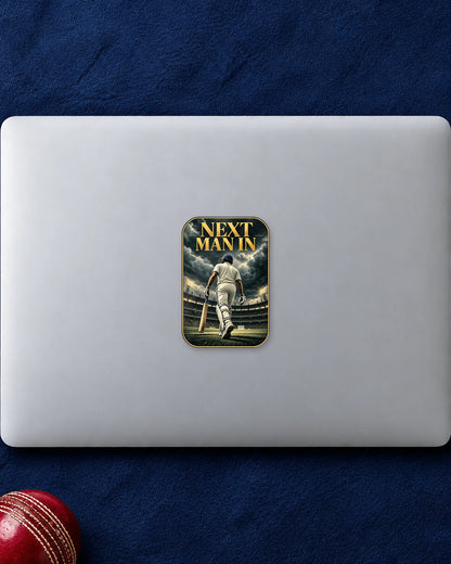 Next Man In hard surface patch mockup