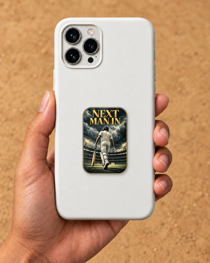 Next Man In hard surface patch mockup