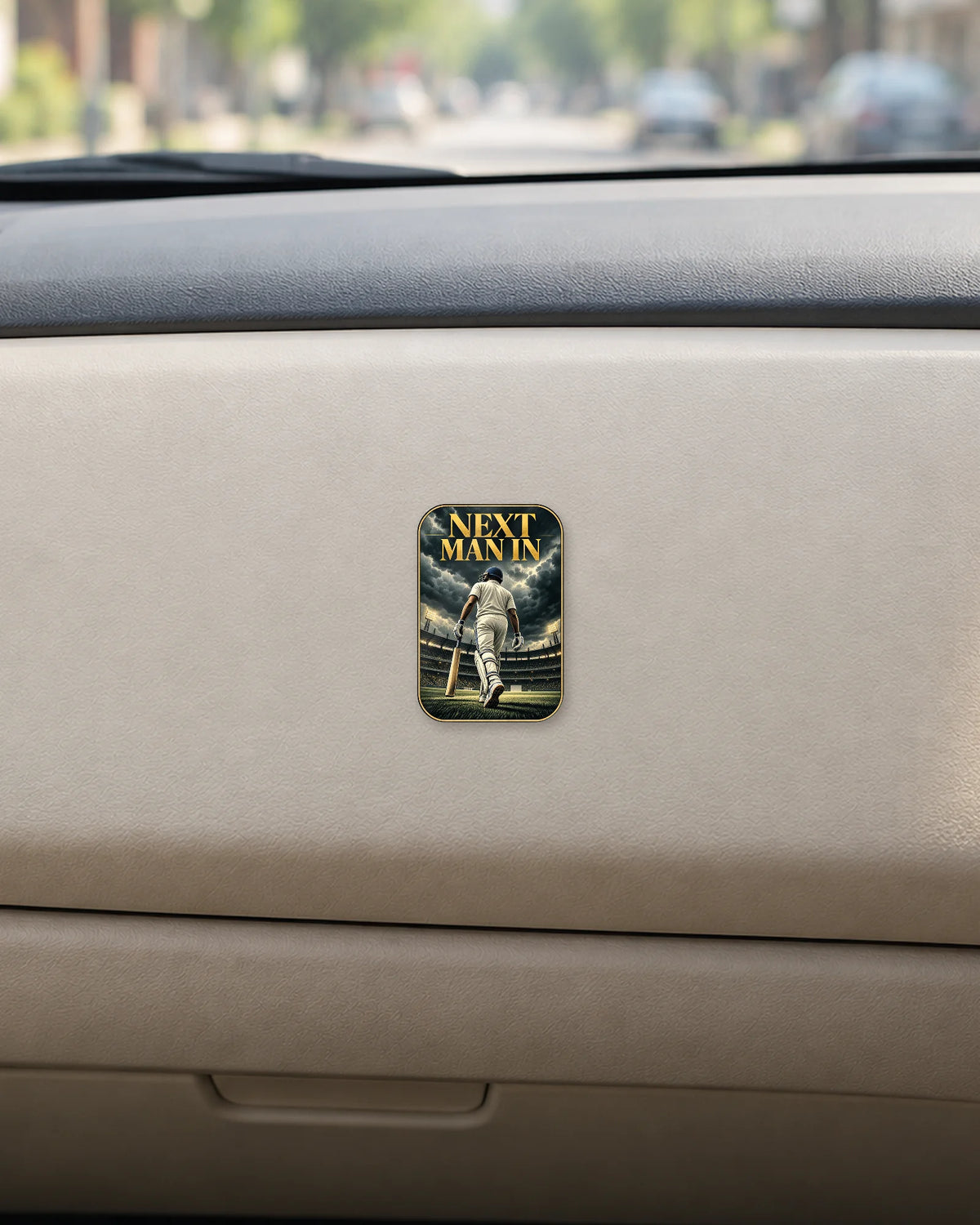 Next Man In hard surface patch mockup