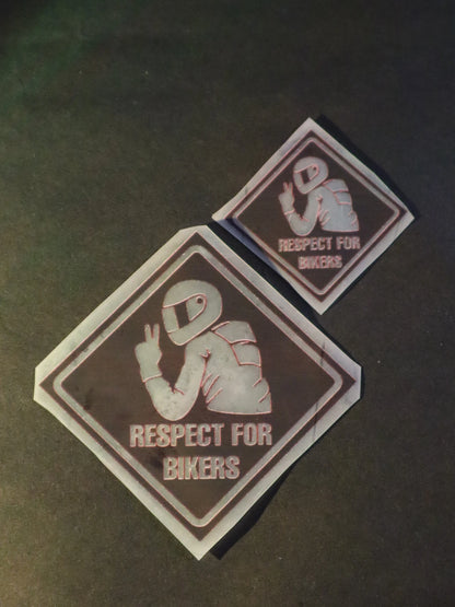 Respect for Bikers | Iron-on Patch | Rider's Creed