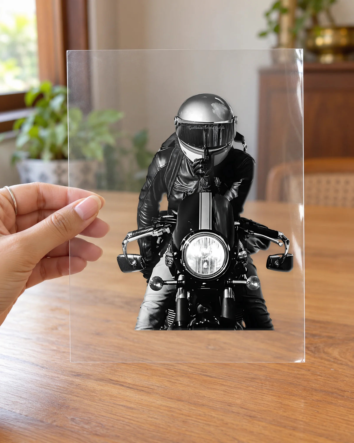Night Rider hard surface patch on clear film