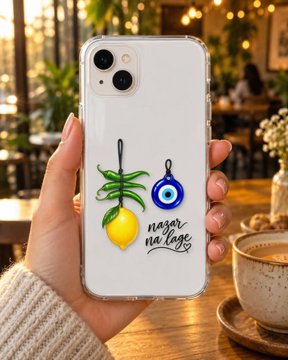 Nimbu Mirchi on a phone at a cafe