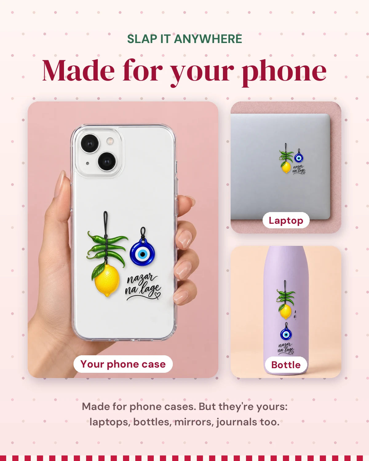 Nimbu Mirchi: made for your phone, slap it anywhere