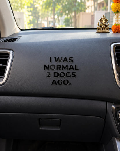 Normal 2 Dogs Ago hard surface patch mockup