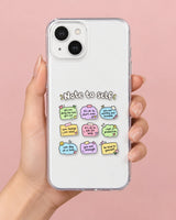 Note To Self phone makeover pack on a phone case