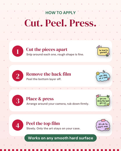 Note To Self: how to apply