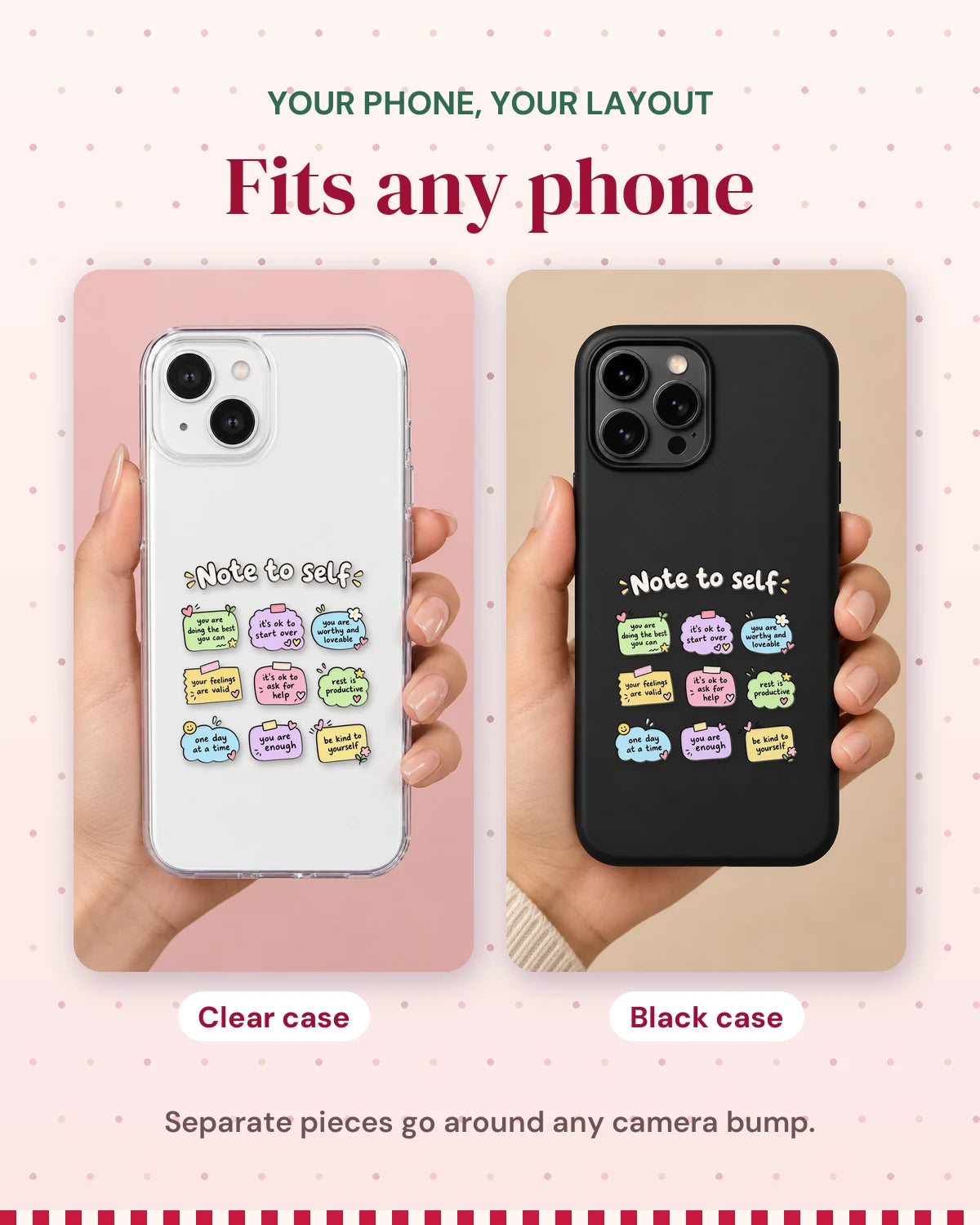 Note To Self: your phone, your layout