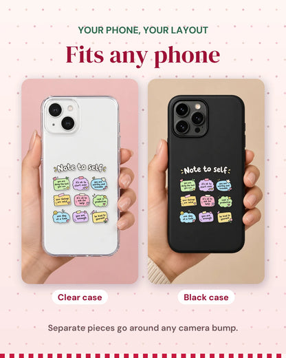 Note To Self: your phone, your layout