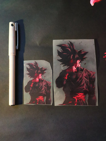 Shadow Saiyan | Iron-on Patch | Animeverse