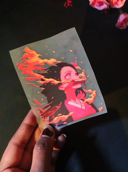 Flame Within | Iron-on Patch | Animeverse