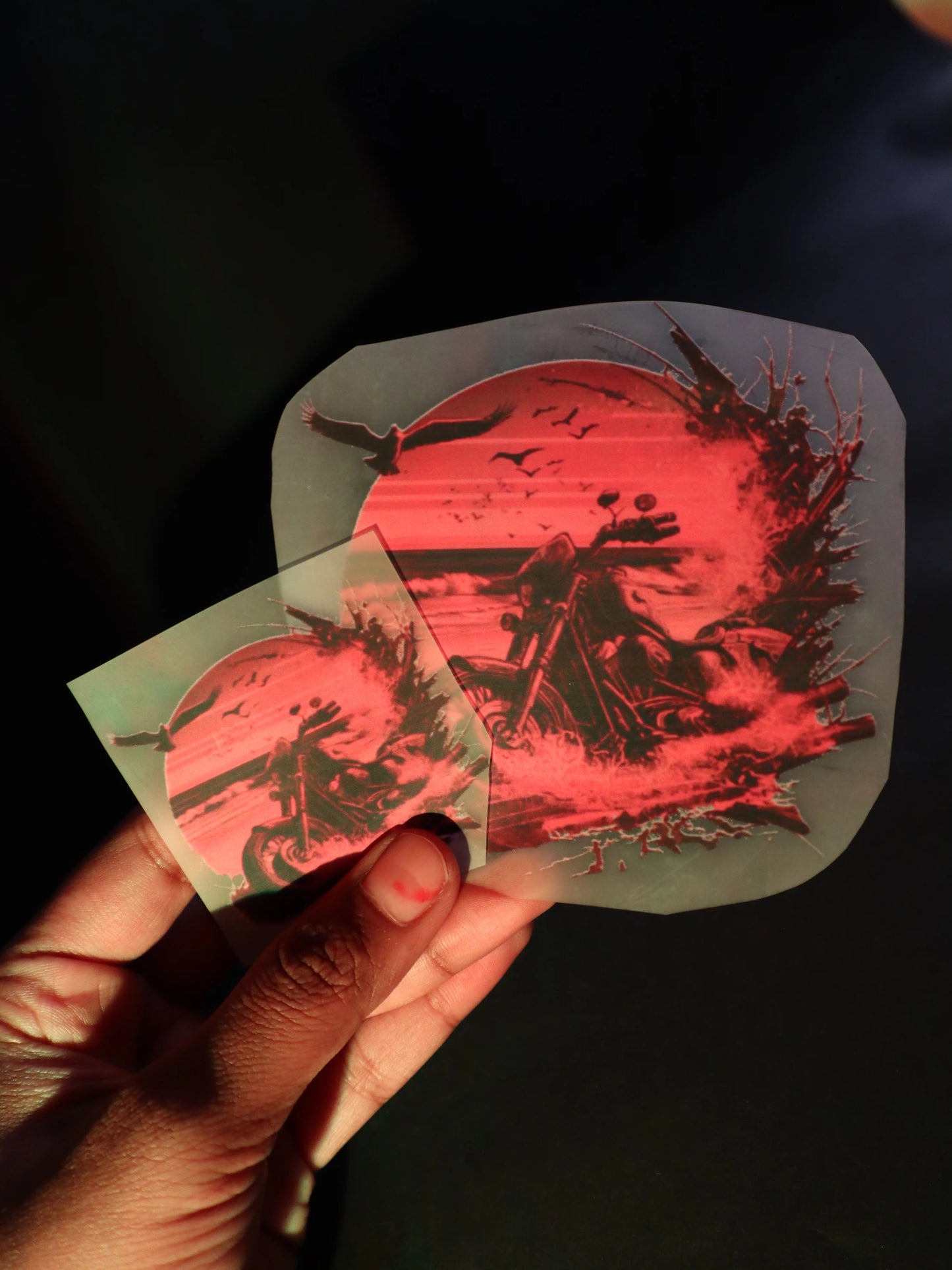 Ride into the Dusk | Iron-on Patch | Rider's Creed