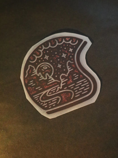 Midnight Ride | Iron-on Patch | Rider's Creed