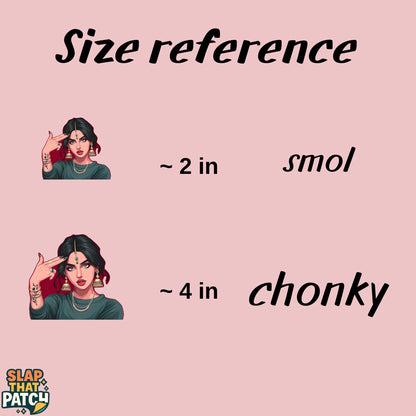 🆕 Girlie Pops | Pack of 15 Hot-Sticks | Iron on patches