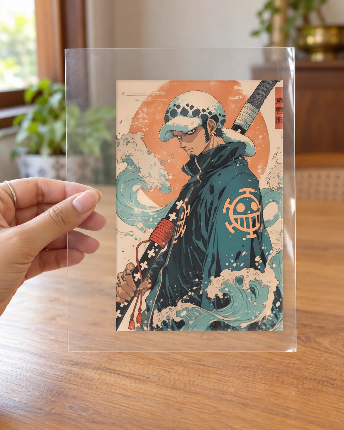 Ocean Blade hard surface patch on clear film