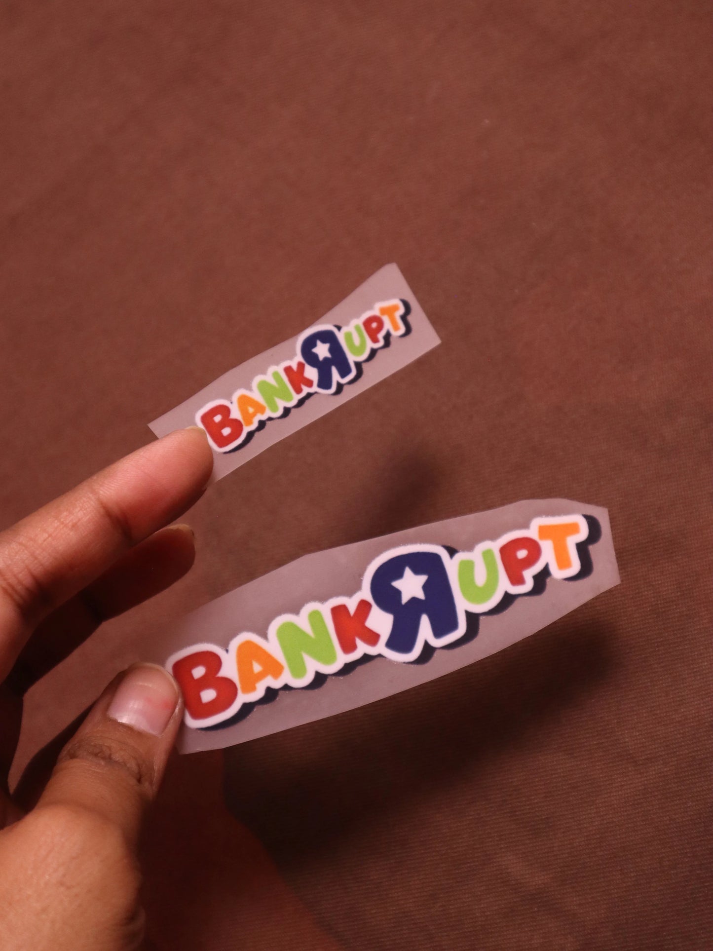 Bankrupt | Iron-on Patch | Moodvertising