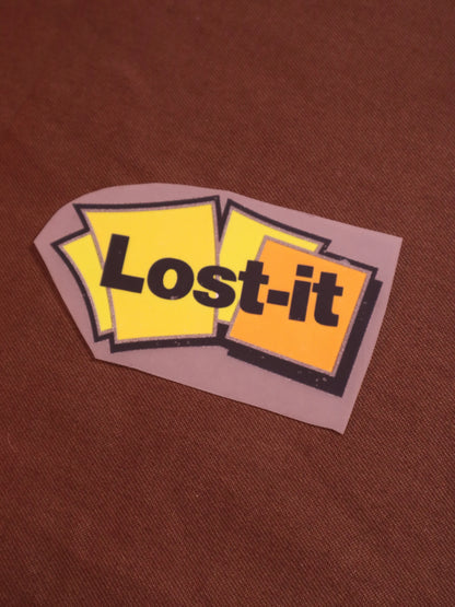 Lost it | Iron-on Patch | Moodvertising
