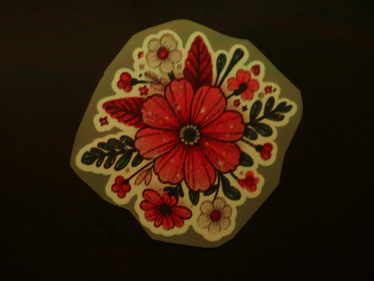 Scarlet Garden Party | Iron on patch | Pinterest Flowers
