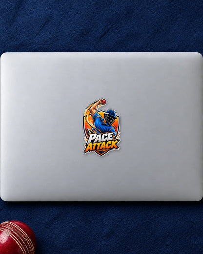 Pace Attack hard surface patch mockup