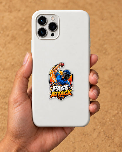Pace Attack hard surface patch mockup