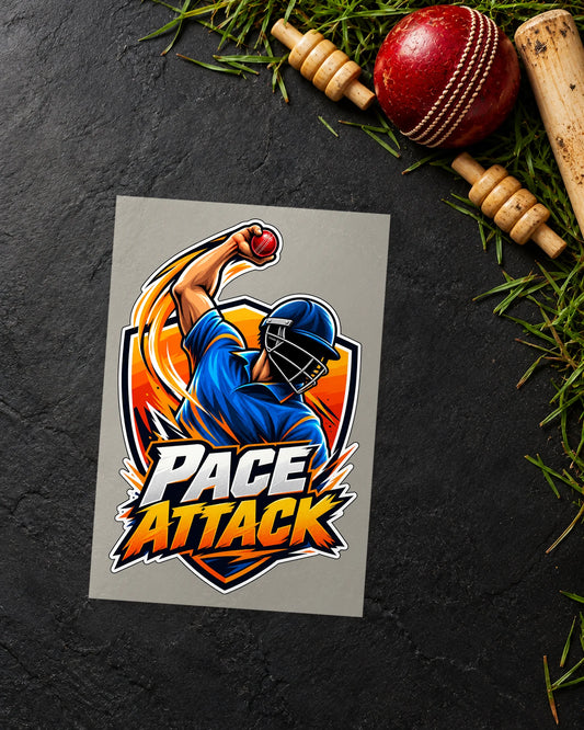 Pace Attack iron-on patch transfer