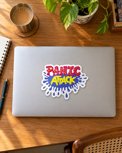Panic Attack hard surface patch mockup