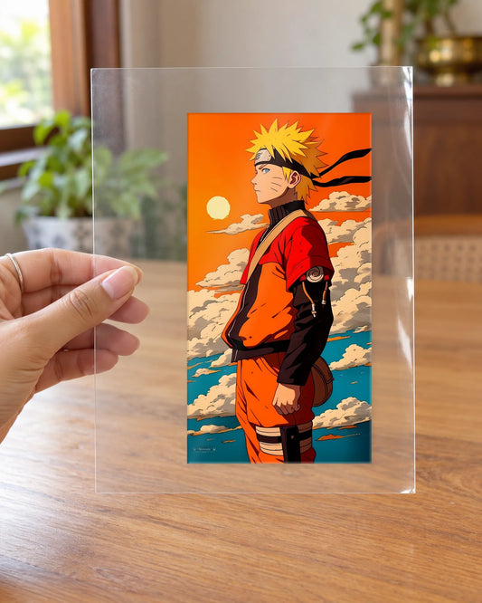 Path of the Rising Sun hard surface patch on clear film
