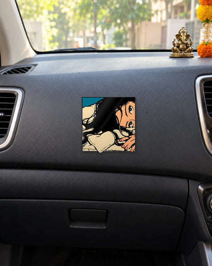 Peek-A-Mood sticker mockup