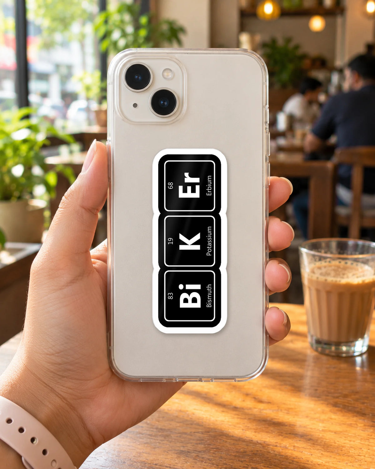 Periodic Biker hard surface patch mockup
