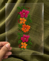Phoolon Ki Bel embroidery-look iron-on patch | Thread Theory