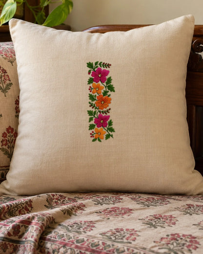 Phoolon Ki Bel embroidery-look iron-on patch | Thread Theory