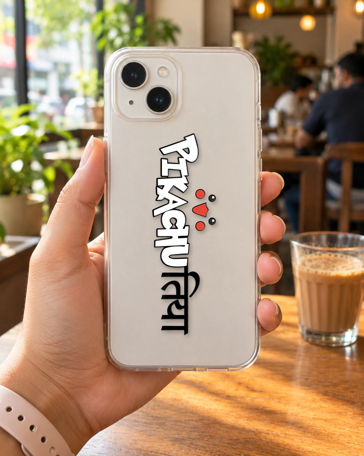 Pikachuतय sticker mockup