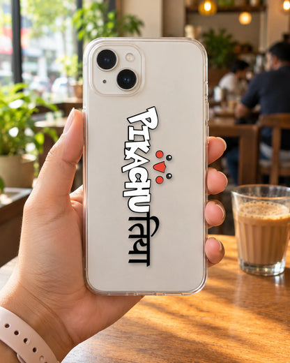 Pikachuतय sticker mockup