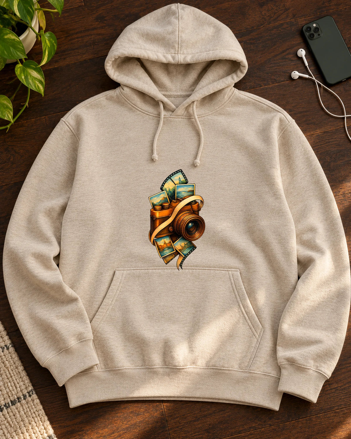 Planetary Peak iron-on patch on clothes