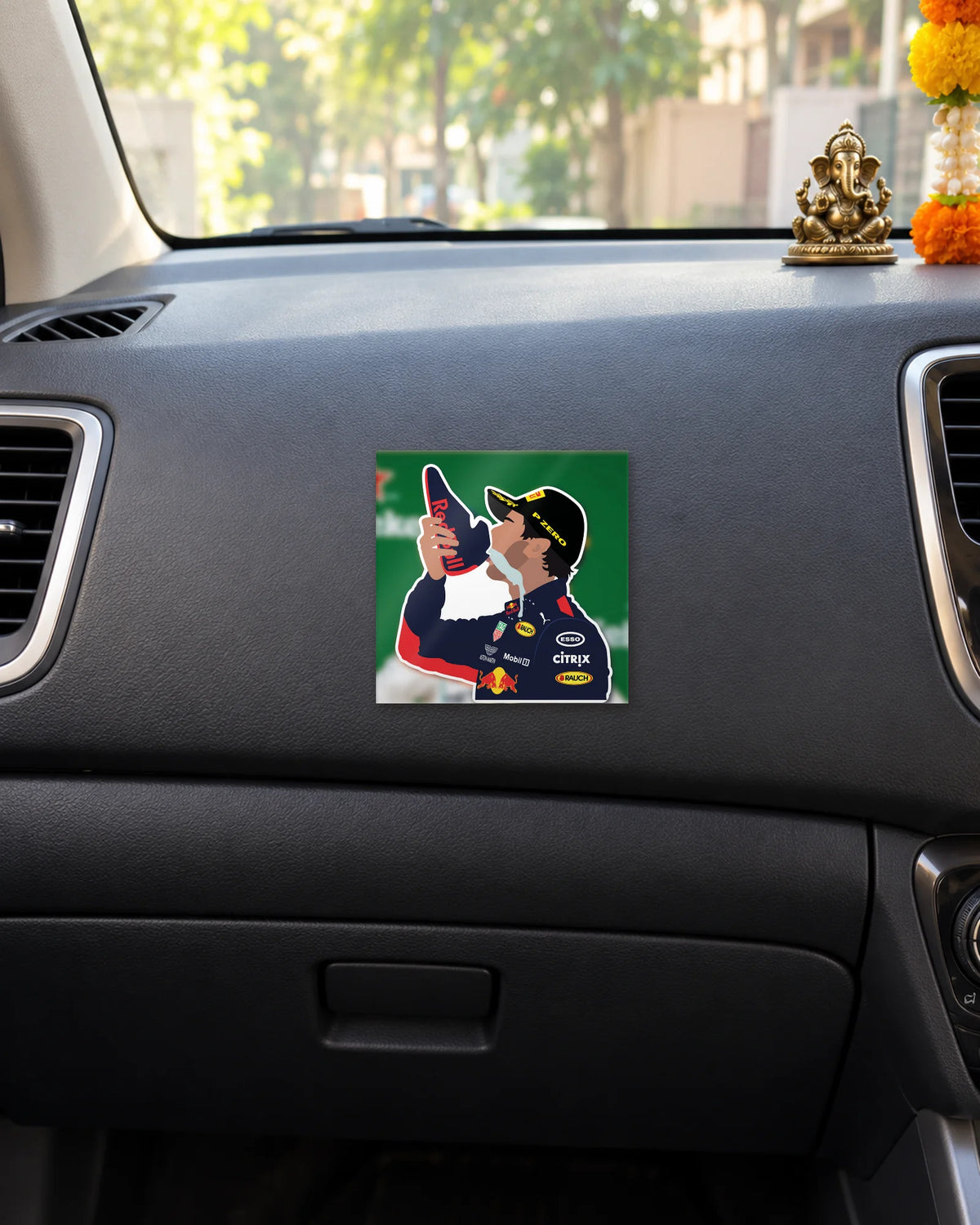 Victory Sip sticker mockup