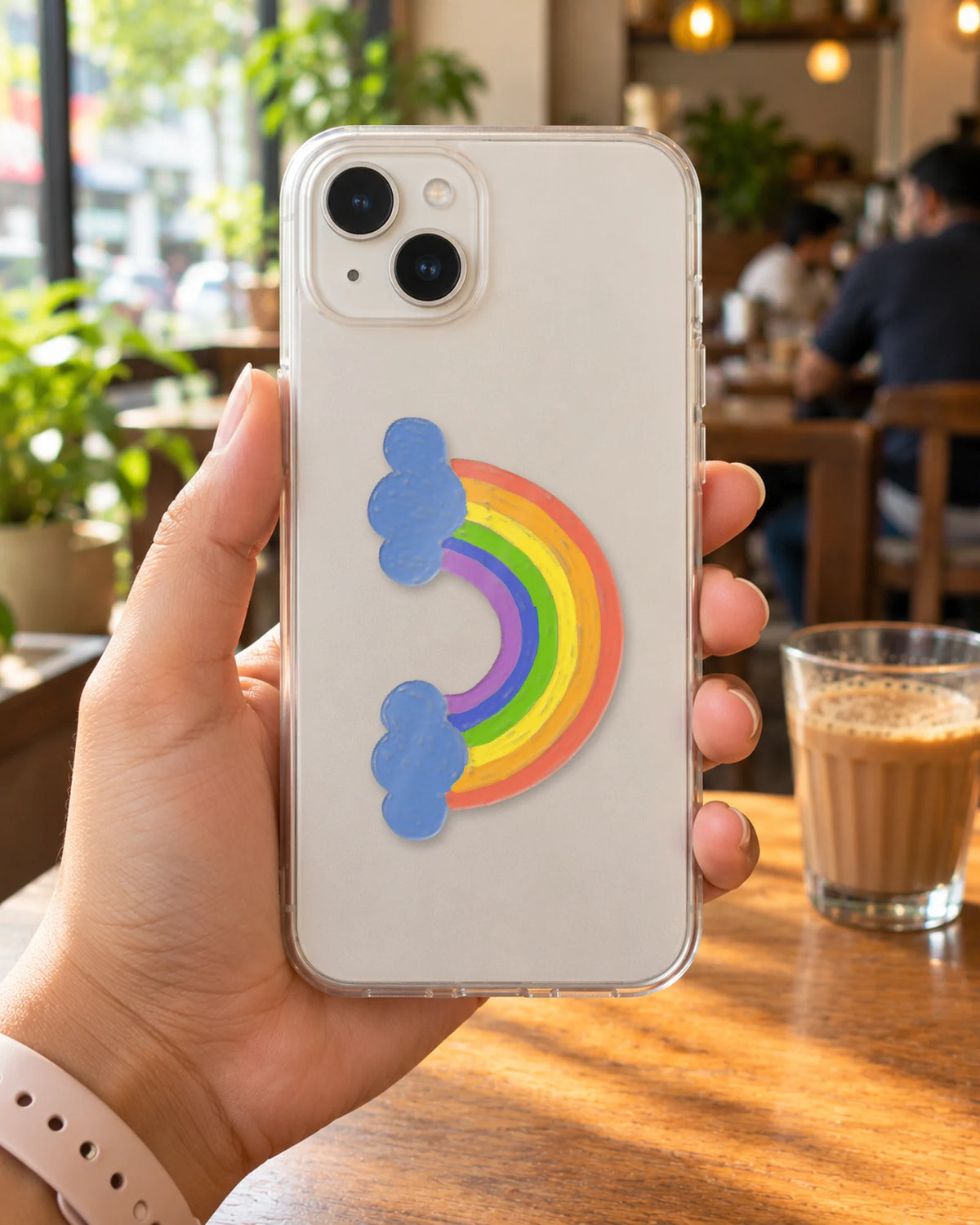 Prism Path sticker mockup