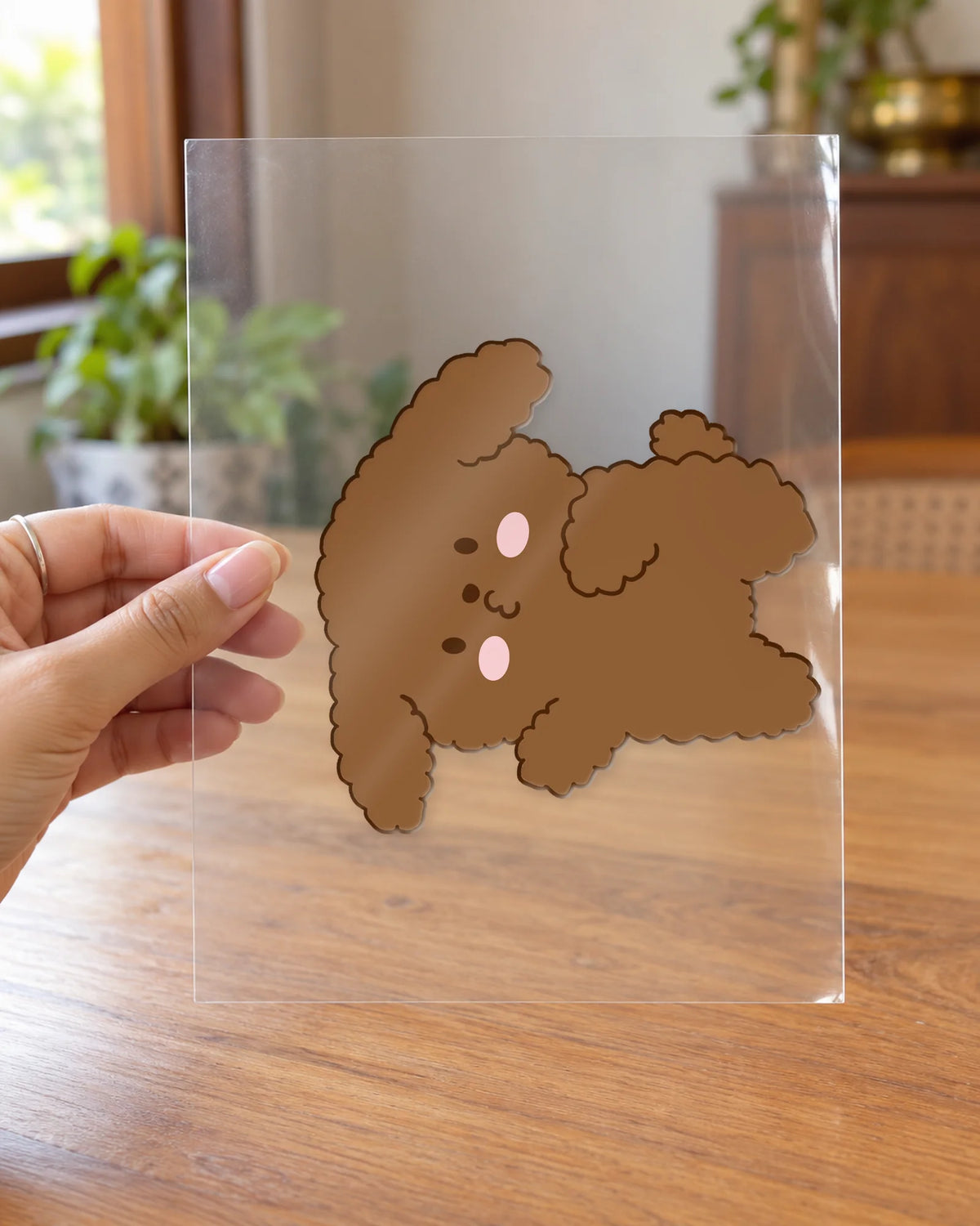 Professional Softie hard surface patch on clear film