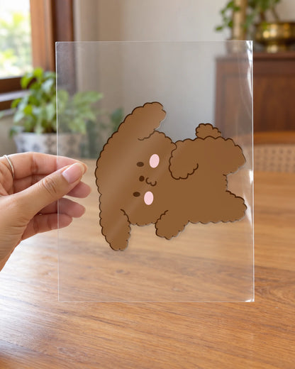 Professional Softie hard surface patch on clear film