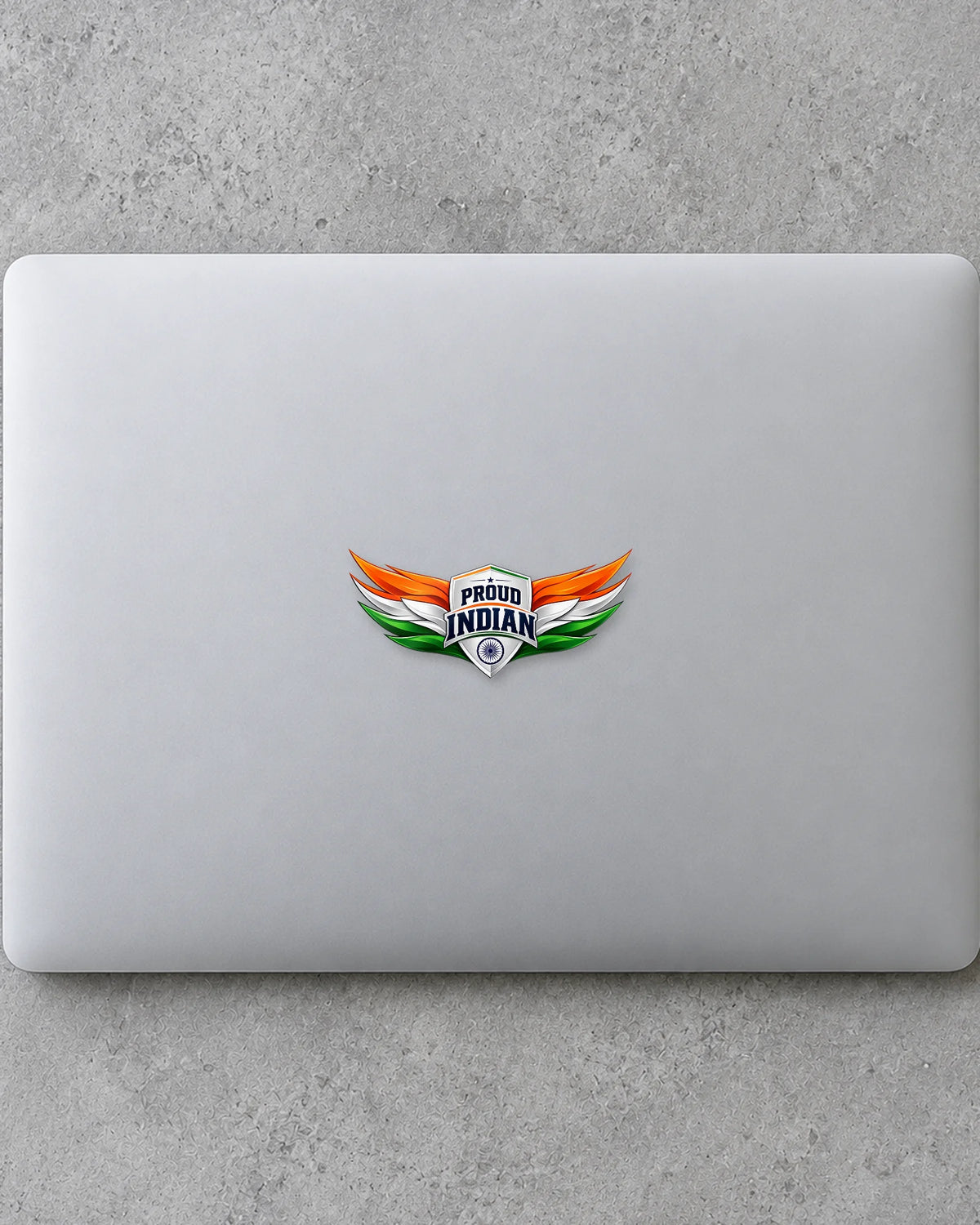 Proud Indian hard surface patch mockup