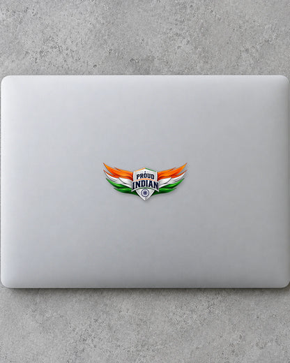 Proud Indian hard surface patch mockup