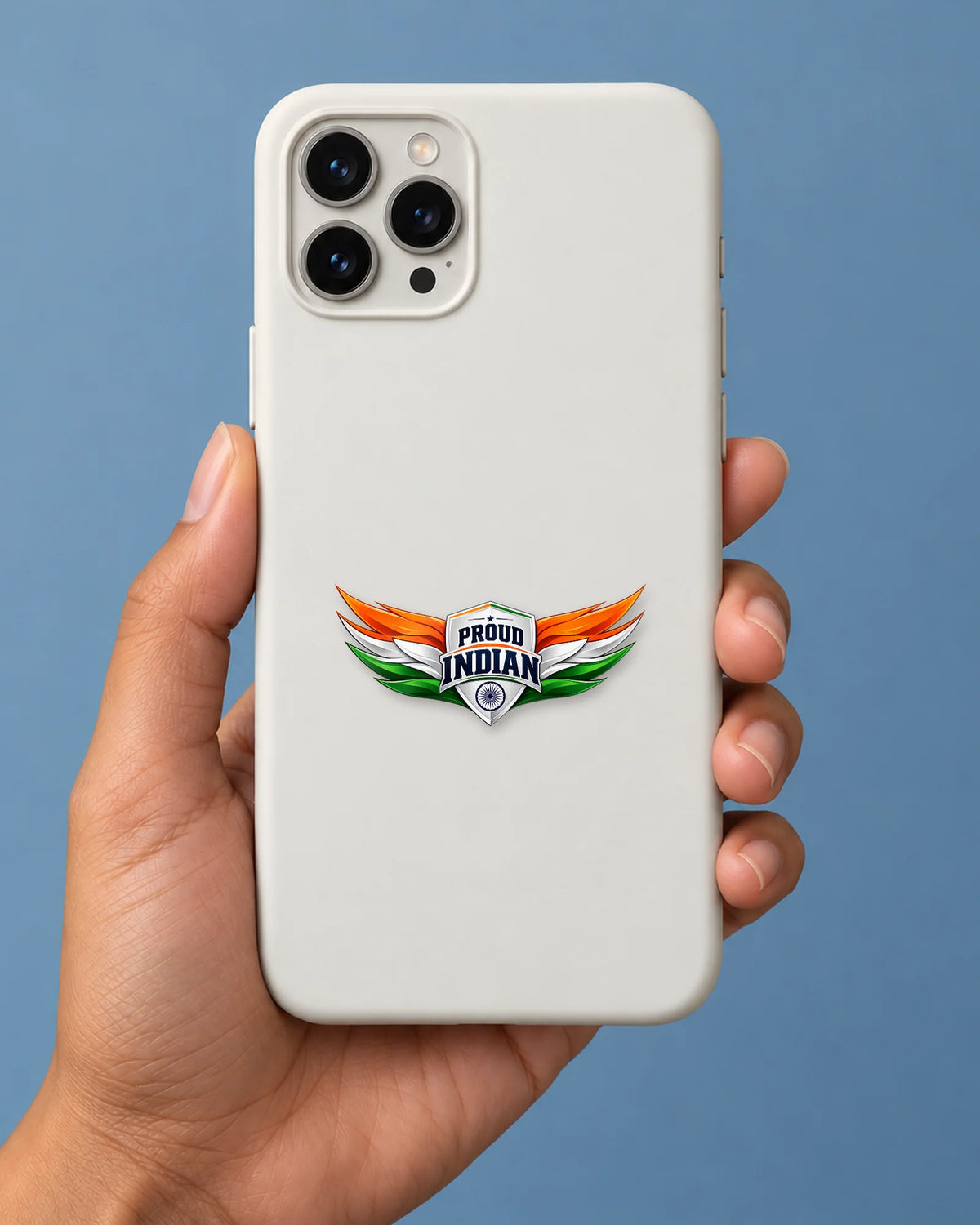 Proud Indian hard surface patch mockup