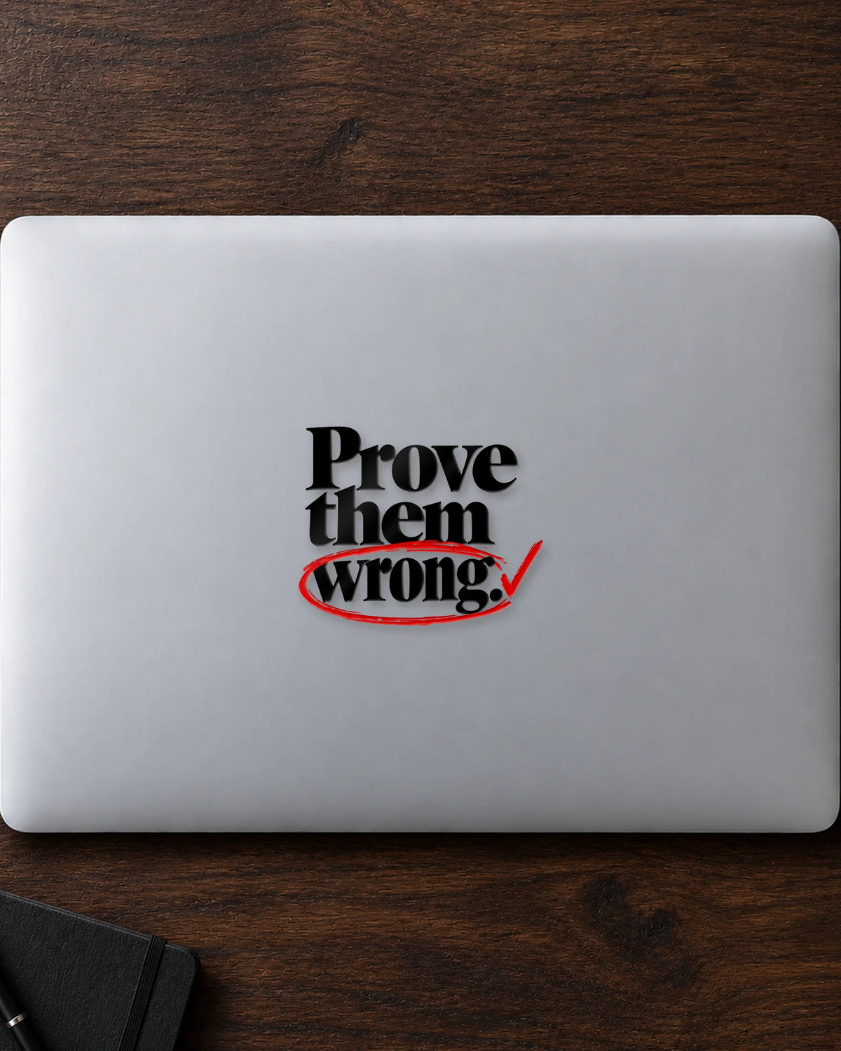 Prove Them Wrong hard surface patch mockup