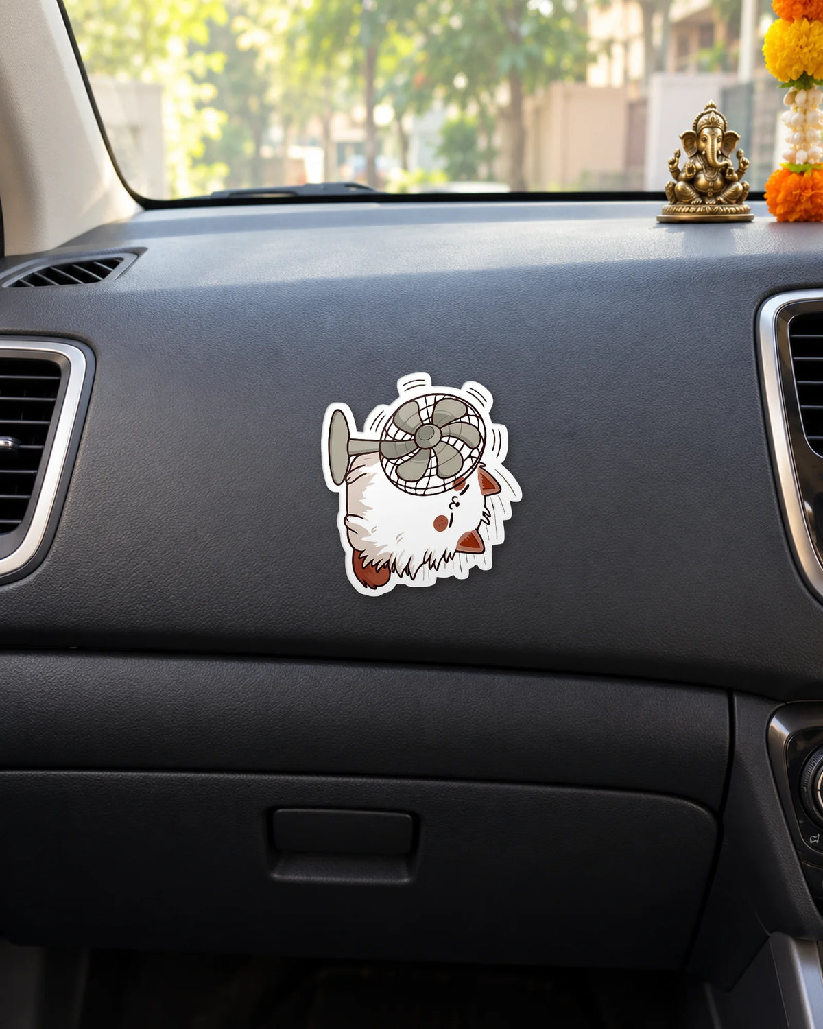 Purrfect Breeze hard surface patch mockup