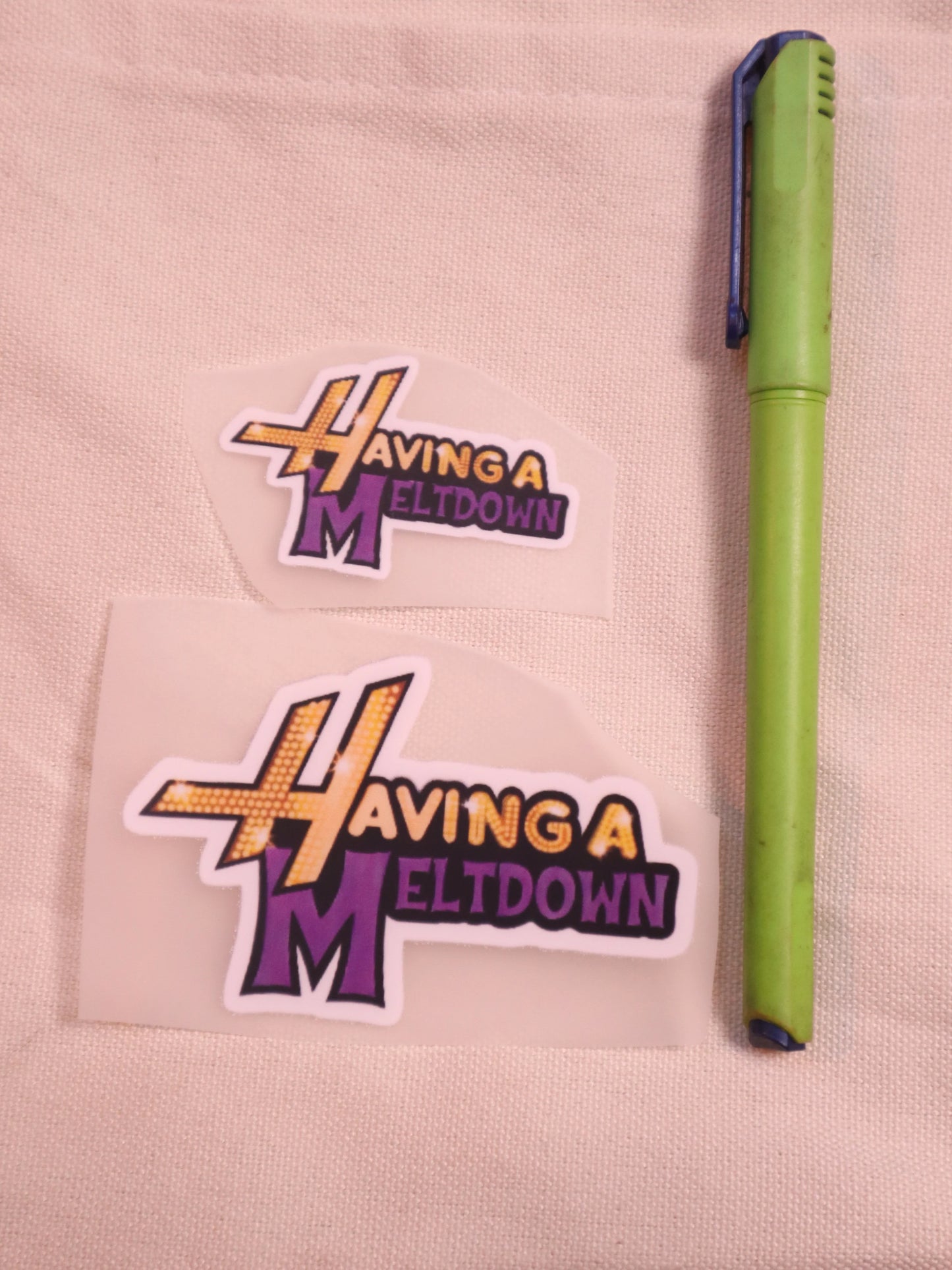 Having a meltdown | Iron-on Patch | Moodvertising