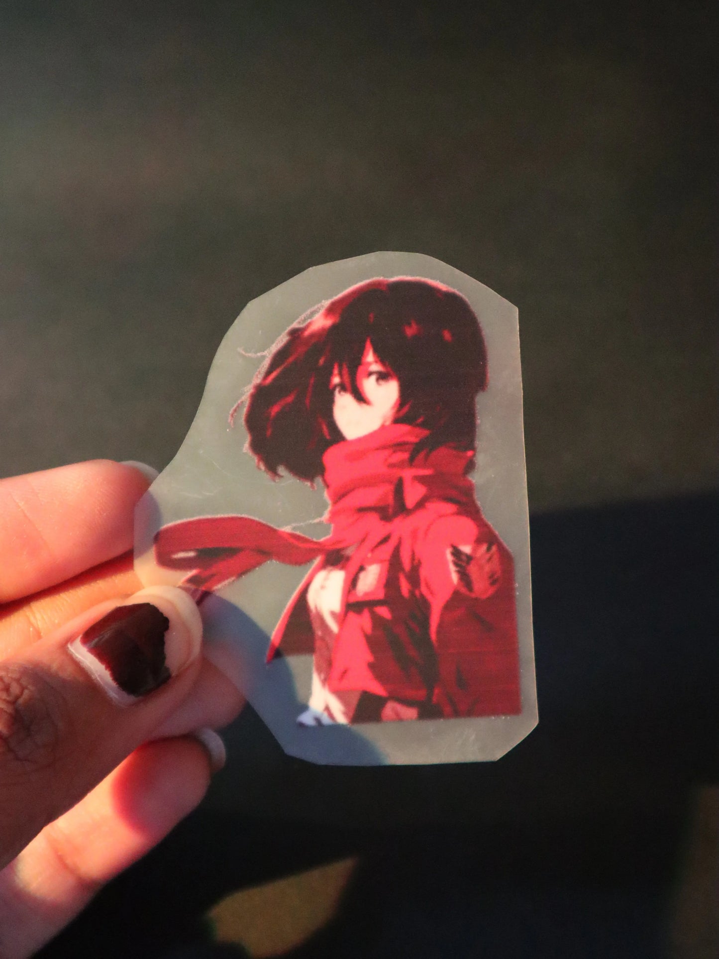 Red Scarf Resolve | Iron-on Patch | Beyond the Walls