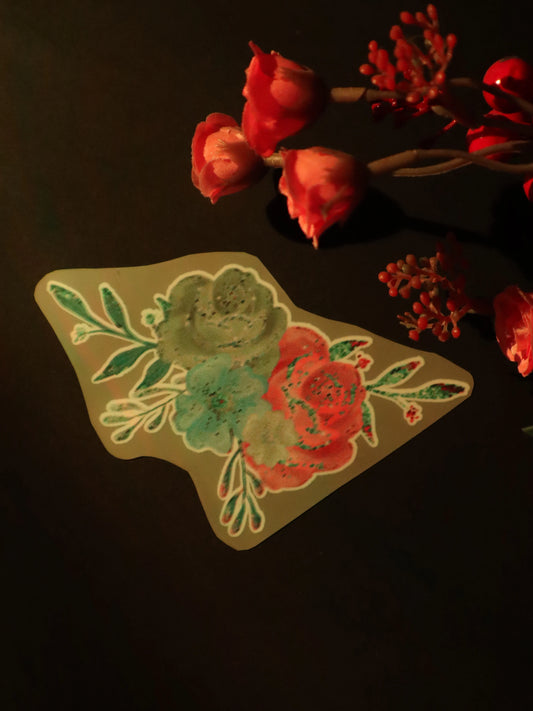 Purple Bloom Mood | Iron on patch | Pinterest Flowers