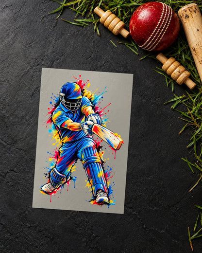 Rang De Cricket iron-on patch transfer