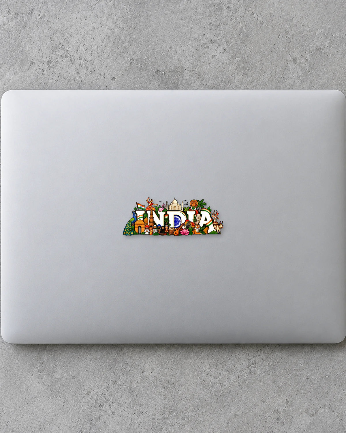 Rangeela India hard surface patch mockup