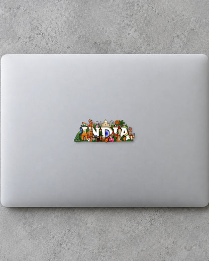 Rangeela India hard surface patch mockup
