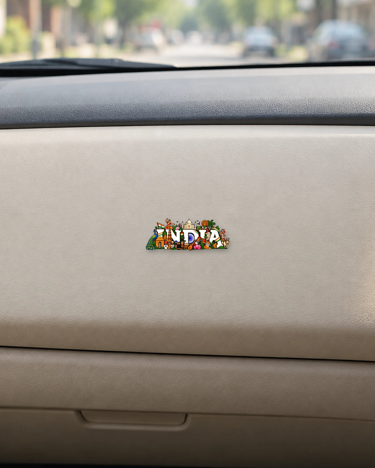 Rangeela India hard surface patch mockup
